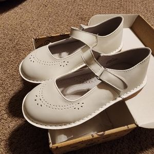 Girls White Mary Janes